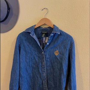 Vintage Ralph Lauren jean shirt